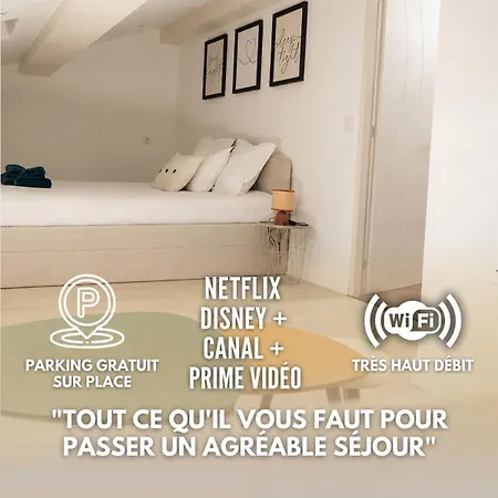 Lejlighed Lou Recantou, 1 Chambre, Lumineux, Parking Gratuit Béziers